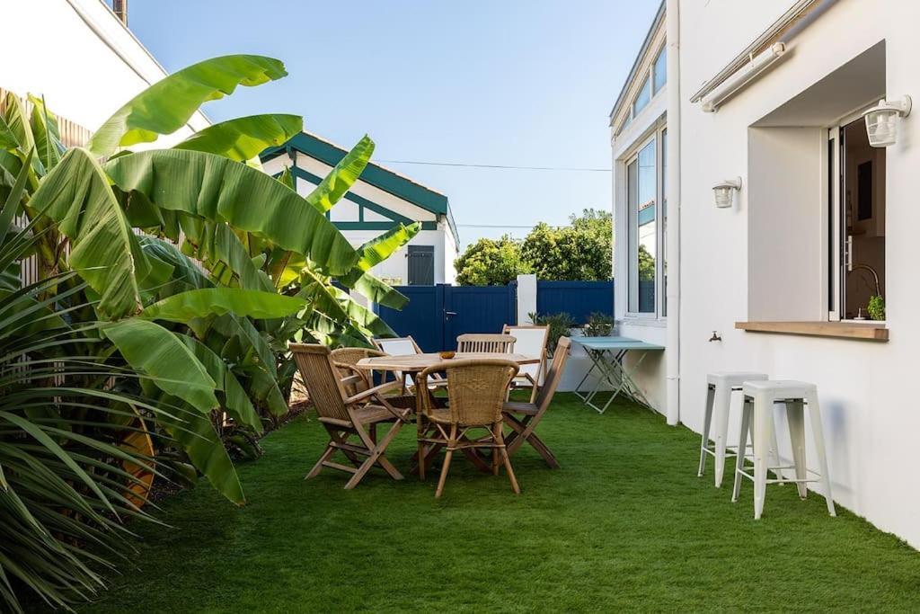 Beautiful Beach House In Front Of The Ocean Biarritz Eksteriør bilde