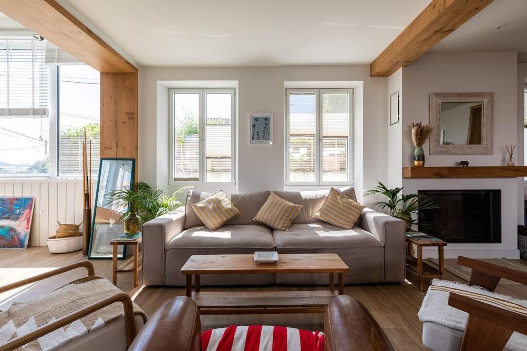 Beautiful Beach House In Front Of The Ocean Biarritz Eksteriør bilde