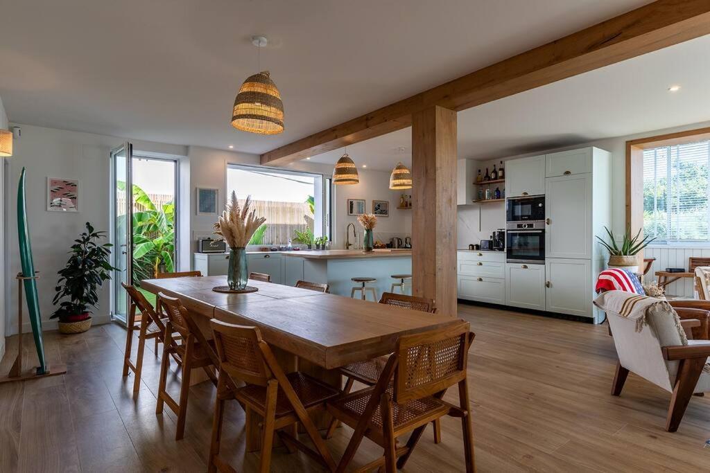 Beautiful Beach House In Front Of The Ocean Biarritz Eksteriør bilde