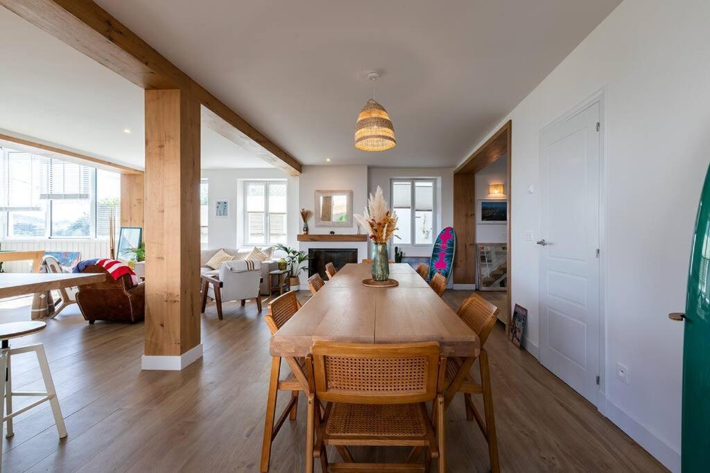 Beautiful Beach House In Front Of The Ocean Biarritz Eksteriør bilde