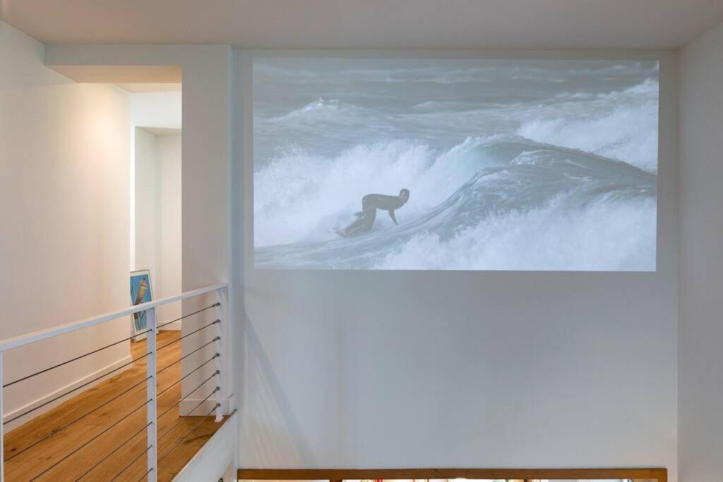 Beautiful Beach House In Front Of The Ocean Biarritz Eksteriør bilde
