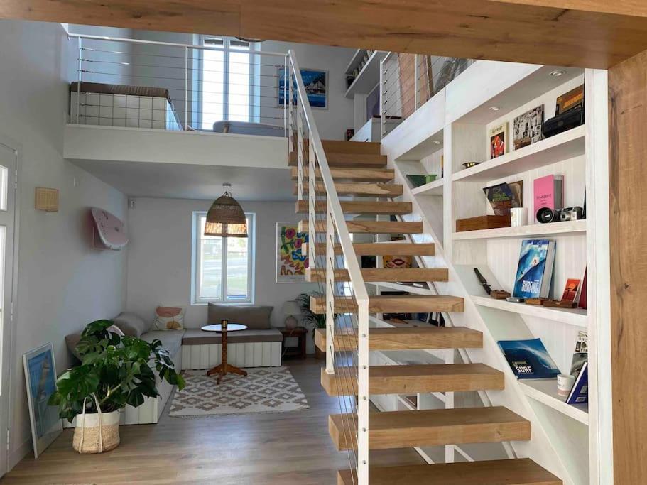Beautiful Beach House In Front Of The Ocean Biarritz Eksteriør bilde