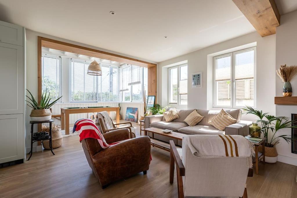 Beautiful Beach House In Front Of The Ocean Biarritz Eksteriør bilde