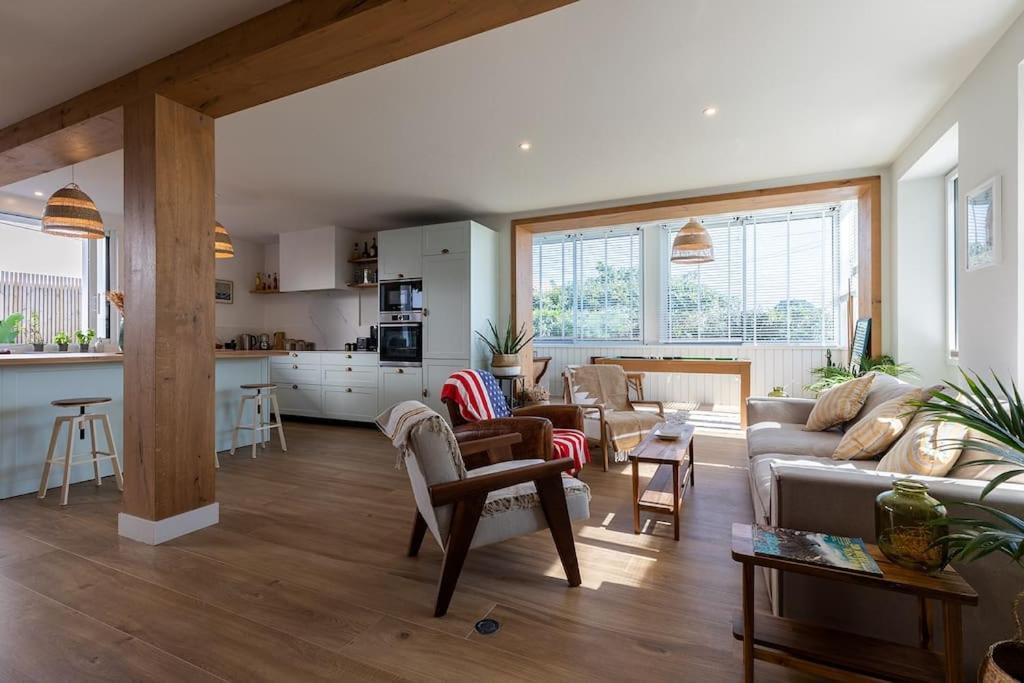 Beautiful Beach House In Front Of The Ocean Biarritz Eksteriør bilde