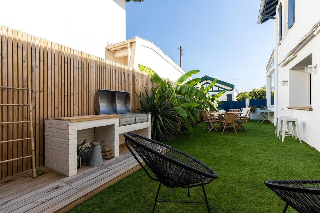 Beautiful Beach House In Front Of The Ocean Biarritz Eksteriør bilde